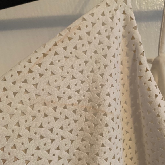 H&M Faux Leather Tank Top - size 8 - Picture 4 of 4